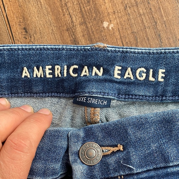American Eagle Outfitters Women's Jeggings in Medium Blue - Picture 2 of 12